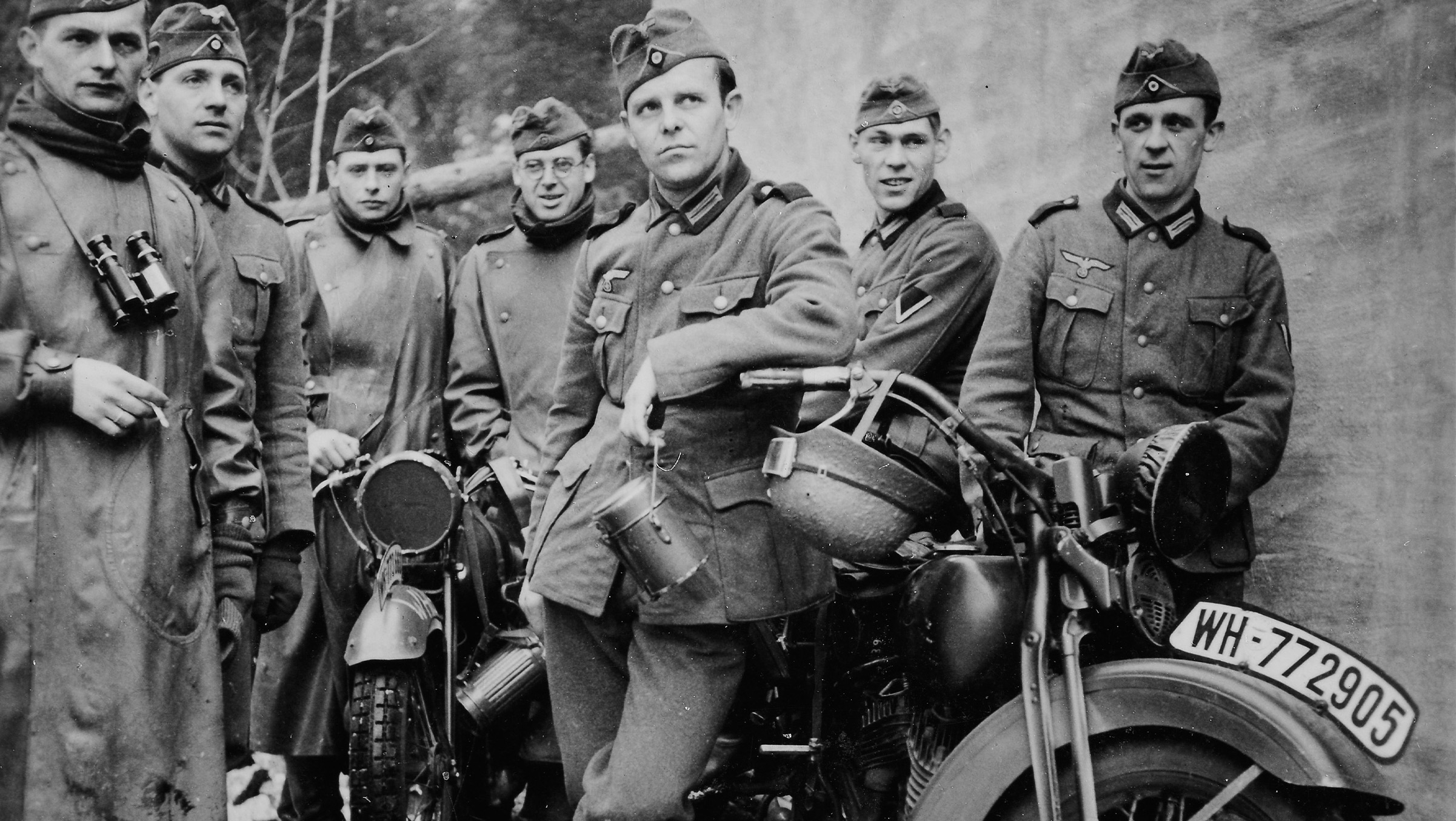 Saksalaisia sotilaita 1940-luvulla.